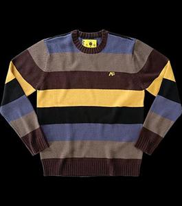 ANALOG MAURICE CREW SWEATER IN EVERYDAY TRUE BLACK