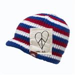 SPACECRAFT BURTNER BRIM BEANIE IN BLUE