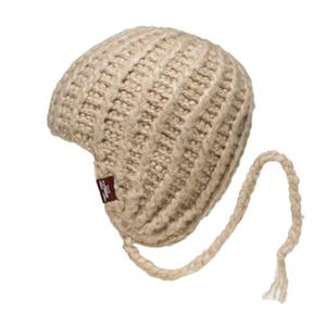 SPACECRAFT SHERPA BEANIE IN CREAM
