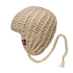 SPACECRAFT SHERPA BEANIE IN CREAM