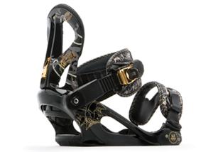 K2 WOMEN'S AUTO AGOGO SNOWBOARD BINDINGS IN BLACK