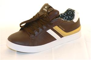 SUPRA SPORT SHOE IN BROWN