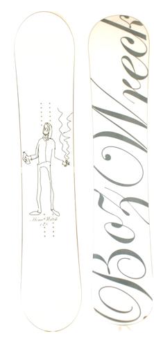 BOZWRECK MATTY RYAN SNOWBOARD IN 148CM LENGTH