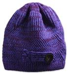 VOLCOM WOMEN'S ZIG ZAG BEANIE IN BLUE