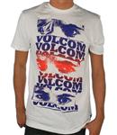 VOLCOM EYES HAVE IT FASHION T-SHIRT IN WHITE