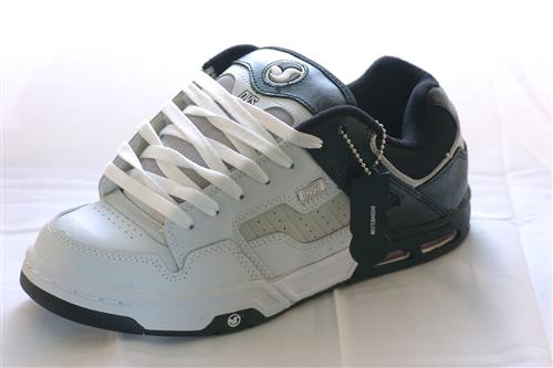 DVS ENDURO HEIR SHOE IN WHITE AND BLACK