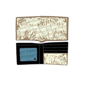 VOLCOM YEA OLDE BI-FOLD WALLET IN BLACK
