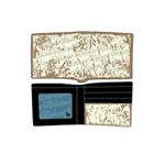 VOLCOM YEA OLDE BI-FOLD WALLET IN BLACK