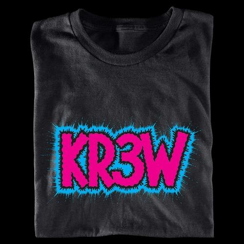 KR3W CRUMB YOUTH T-SHIRT IN BLACK