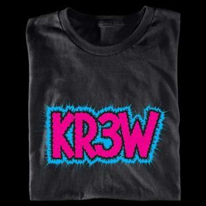 KR3W CRUMB YOUTH T-SHIRT IN BLACK