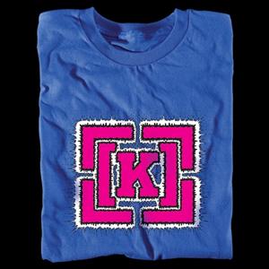 KR3W CRUMBLER YOUTH T-SHIRT IN ROYAL