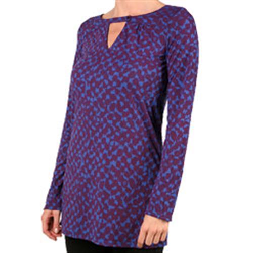 VOLCOM WOMEN'S ANIMAL STYLE TUNIC IN TRUE BLUE