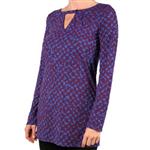VOLCOM WOMEN'S ANIMAL STYLE TUNIC IN TRUE BLUE