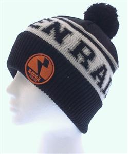 RAIDEN BEANIE IN BLACK AND WHITE