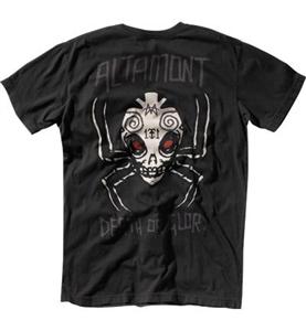 ALTAMONT YOKOSUKA SHORT SLEEVE T-SHIRT IN BLACK