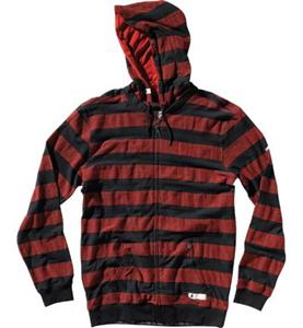 ALTAMONT HERRINGBONE NOVELTY KNIT SHIRT IN RED