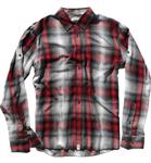 ALTAMONT DEPTH LONG SLEEVE BUTTON DOWN SHIRT IN RED
