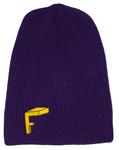 FUNHAT THE SOLIDS BEANIE IN PURPLE