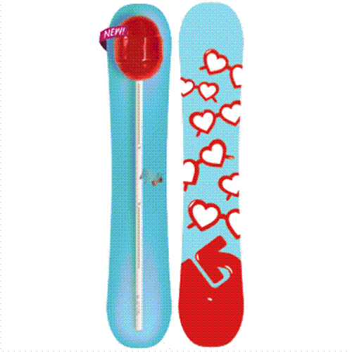 BURTON W LIPSTICK 149CM SNOWBOARD