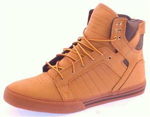 SUPRA CHAD MUSKA SKYTOP LIMITED EDITION TAN SUEDE PREMIUM SHOE
