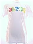 SLVDR IVY LEAGUE T-SHIRT IN WHITE