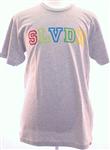 SLVDR IVY LEAGUE T-SHIRT IN HEATHER GREY