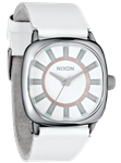 NIXON REVOLVER WATCH IN WHITE ON WHITE
