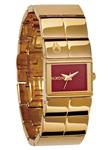 NIXON WOMEN'S COUGAR WATCH IN ALL GOLD AND BROWN