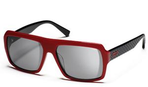SMITH BREAKBEAT SUNGLASSES WITH RED BLACK FRAMES AND A GREY LENS