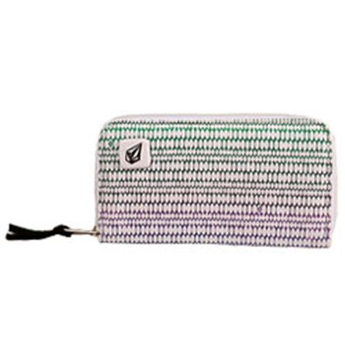 VOLCOM WOMEN'S SUNRISE WALLET IN WHITE