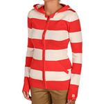 VOLCOM WOMEN'S ESTA BIEN ZIP SWEATSHIRT IN CORAL