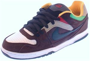NIKE 6.0 AIR ZOOM ONCORE IN LIGHT CHOCOLATE BLACK VARSITY RED