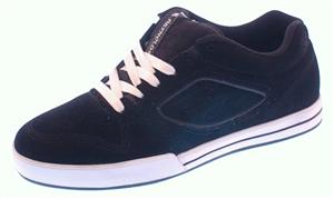 EMERICA REYNOLDS LIGHTS SHOE IN BLACK AND WHITE