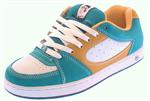 ES ACCELL TT SHOE IN WHITE AND YELLOW