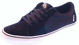 VANS AV SK8-LOW SHOES IN BLACK, WHITE, AND WHITE
