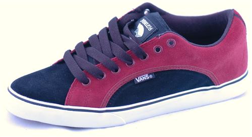 VANS ROWLEY SPECIALS SHOES IN 2 TONE PORT AND BLACK