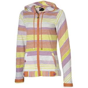 VOLCOM WOMEN'S AVALON LONG SLEEVE ZIP IN CORAL