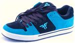 FALLEN RIVAL SL SHOE IN CYAN AND BLACK