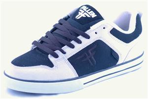 FALLEN BILLY MARKS REVOLVER VULC SHOE IN WHITE AND BLACK II
