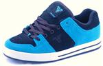 FALLEN RIVAL SL KIDS SHOE IN CYAN AND BLACK
