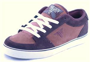 FALLEN SANDOVAL TGUNS SHOE IN DARK CHOCOLATE AND BROWN