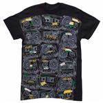 ALTAMONT JAMMIN T-SHIRT IN BLACK
