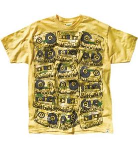 ALTAMONT JAMMIN T-SHIRT IN YELLOW