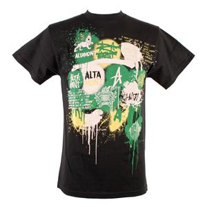 ALTAMONT RASTAH T-SHIRT IN BLACK