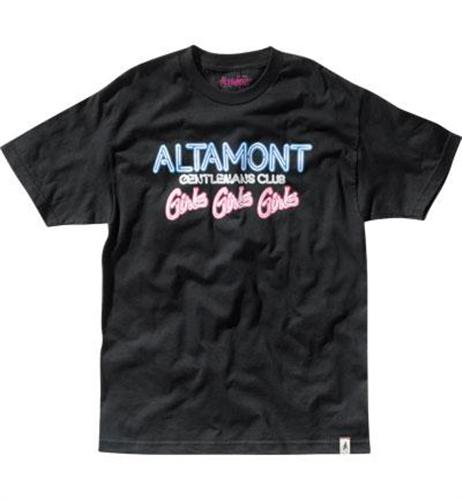 ALTAMONT GENTLEMEN'S T-SHIRT IN BLACK