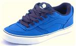 VANS ROWLEY SHAMBLES SHOES IN CANVAS AND BLUE