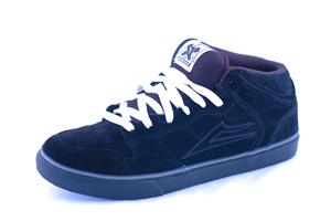 LAKAI CARROLL SELECT SHOE IN BLACK SUEDE