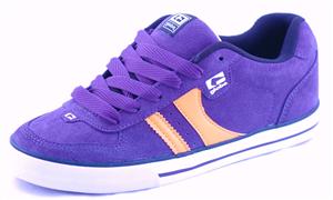 GLOBE ENCORE SHOES IN PURPLE AND GOLD