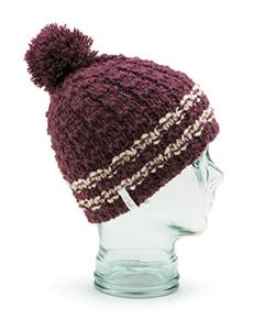 COAL WOMENS MARLEY BEANIE PLUM