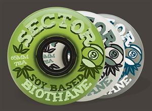 SECTOR 9 BIOTHANE SOY COMPOUND WHEELS
